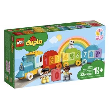 LEGO DUPLO - Primul meu Tren cu numere - invata sa numeri 10954, 23 piese