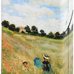 Cutie metalica. Monet. Coquelicots, -