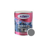 Vopsea email Kober Ideea pentru lemn/metal/sticla, interior/exterior, gri metal, 4 l, Kober