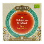 Ceai premium Hari Tea - New Sensation - hibiscus si menta 10 saculeti, bio, 20 g, Hari Tea