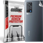Film de protectie spate, folie spate GrizzGlass SatinSkin pentru Vivo X60 Pro 5G, Transparent, GrizzGlass
