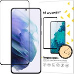 Wozinsky Wozinsky super wytrzymałe szkło hartowane Full Glue na cały ekran z ramką Case Friendly Samsung Galaxy S22+ (S22 Plus) czarny, Wozinsky