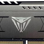 Memorie RAM, Patriot, DDR4, 3000MHz, 8GB, Viper Steel Single Channel CL16 1.35V, Negru