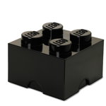Cutie depozitare LEGO 4 negru