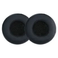 Set 2 Perne de urechi pentru casti Beats Pro, Kwmobile, Negru, Piele ecologica, 45941.01