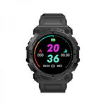 Smartwatch barbati cu bluetooth functii fitness monitorizare sanatate ritm cardiac somn notificari telefon si functionare in mai multe limbi SKMEI negru, Skmei