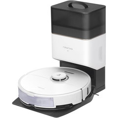 Robot de aspirare Roborock S8 Plus, S8P02-00, aspirator si mop, 5200 mAh, 6000Pa, recipient praf 350 ml, 4 senzori, 4 harti, 69W, 180 min autonomie, alb