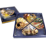 Set pentru aperitiv in forma de inima Klimt 1987005, Aldonia Comimpex