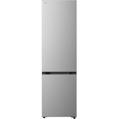 Combina frigorifica LG GBBS322CPY, No Frost, 375 l, H 203 cm, Clasa C, ThinQ, argintiu