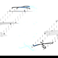 Uscător de rufe Metaltex, albastru