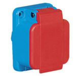 TAIS-MIGNON INDUSTRIAL Priza din fibra FOR FLUSH MOUNTING 16A 2P+E 100-130V 50-60HZ 4H IP44, Palazzoli