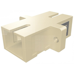 Cupla SC Simplex,Plastic,Multimode,fosf bronz,flansa,bej,ECO, Schrack