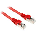 Patchcord S/FTP Cat6 3m Red, Sharkoon
