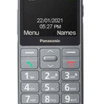 Telefon mobil Panasonic KX-TU160EXG, Ecran 2.4inch, Single SIM (Gri), Panasonic