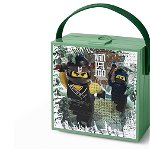 Room Copenhagen 40511741 Lego Movie Lunchbox with Handle, Plastic, Sand Green (Ninjago)