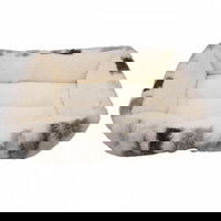 Culcus dreptunghiular pufos caini, Enjoy, 45x33x12 cm, Enjoy