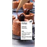 Ciocolata cuvertura cu lapte integral, 200g, Vivani, Vivani