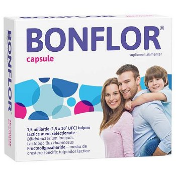 Bonflor Pro+Prebiotic, 20 capsule, Fiterman Pharma