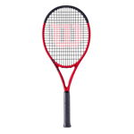 Rachetă Tenis WILSON CLASH 100 V2 295g Negru-Roșu Adulți, WILSON