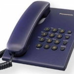 Telefon Fix Panasonic KX-TS500FXC (Albastru), Panasonic