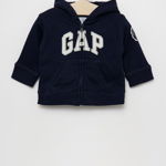 GAP bluza copii culoarea albastru marin, cu imprimeu, Gap