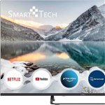 Televizor Smart Tech LED 43UA10V3, 109 cm, Smart Android, 4K Ultra HD, Clasa F
