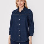 Tommy Hilfiger cămașă de blugi WW0WW35240 Bleumarin Relaxed Fit