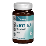 Vitamina B7 (biotina) 900 mcg, Vitaking, 100 comprimate