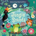Carte muzicala "Jungle sounds", cu coperta tare, 3 ani+, Usborne