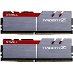 Memorie Trident Z Silver Red 8GB (2x4GB) DDR4 3200MHz CL16 Dual Channel Kit, GSKILL