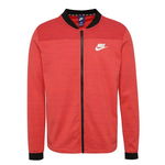 Jacheta bomber rosu melanj Nike Sportswear Advance 15 pentru barbati