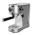Espressor cafea manual Oliver Voltz, 1450W, 15 bar, 1L, Standby, Oprire automata, Argintiu, Oliver Voltz