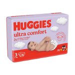 Huggies Scutece Ultra Comfort Mega, Nr.3, 4-9kg, 78 bucati, HUGGIES
