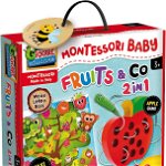 Joc Montessori 2 in 1 - Fructe, LISCIANI