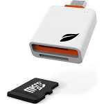 Leef USB - SD Card Reader telefoane/tablete Android, Alb