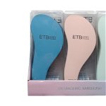 Display cu 9 Perii Profesionale Colorate pentru Descalcire ETB Hair, ETB Hair