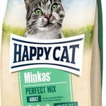 Happy Cat Minkas Perfect Mix carne de pasăre, pește și miel 500g, Happy Cat