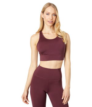 Imbracaminte Femei THRIVE SOCIETE Routine Racerback Bra Fig, THRIVE SOCIETE