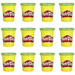 Set 12 bucati plastilina, Play-Doh, Verde