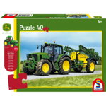 Puzzle Schmidt - John Deere - Tractor 6630 cu pulverizator