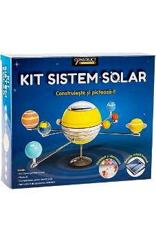 Kit robotica de constructie Sistem Solar (RO), 