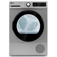 Uscator de Rufe cu Pompa de Caldura HIGEEA 9DPS 9KG 15 Programe Antisifonare Calcare Usoara Clasa A++ Argintiu, LDK