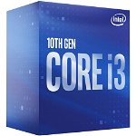 Procesor de computer, Intel, Core i3-10100, 4C, 8T, 3.6, 6M, s1200, Box, SS300206