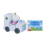 Peppa pig masinuta buggy si figurina iepurasul doctor