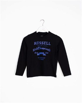 Bluza Russell Athletic din bumbac cu maneca lunga pentru baieti 22YEL01170, Russell Athletic