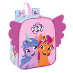 Ghiozdan My Little Pony Wild & free Albastru Roz 22 x 27 x 10 cm, My Little Pony