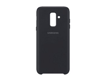 Samsung Protectie pentru spate Dual Layer Black pentru Galaxy A6 Plus (2018)