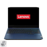 Laptop Gaming Lenovo IdeaPad 3 15IMH05 cu procesor Intel Core i7-10750H 15.6inch Full HD IPS 16GB 512GB SSD NVIDIA GeForce GTX 1650 Ti 4GB FreeDOS Chameleon Blue
