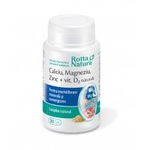 Calciu magneziu zinc + vitamina D2 natural 30 capsule, Rotta Natura