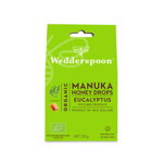 Bomboane (dropsuri) ecologice cu Miere de Manuka, Eucalipt si Propolis 120g | Wedderspoon, Wedderspoon